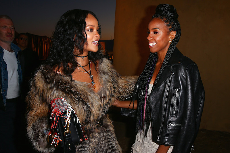 At the Dior Cruise Show w/Kelly Rowland, via Getty.